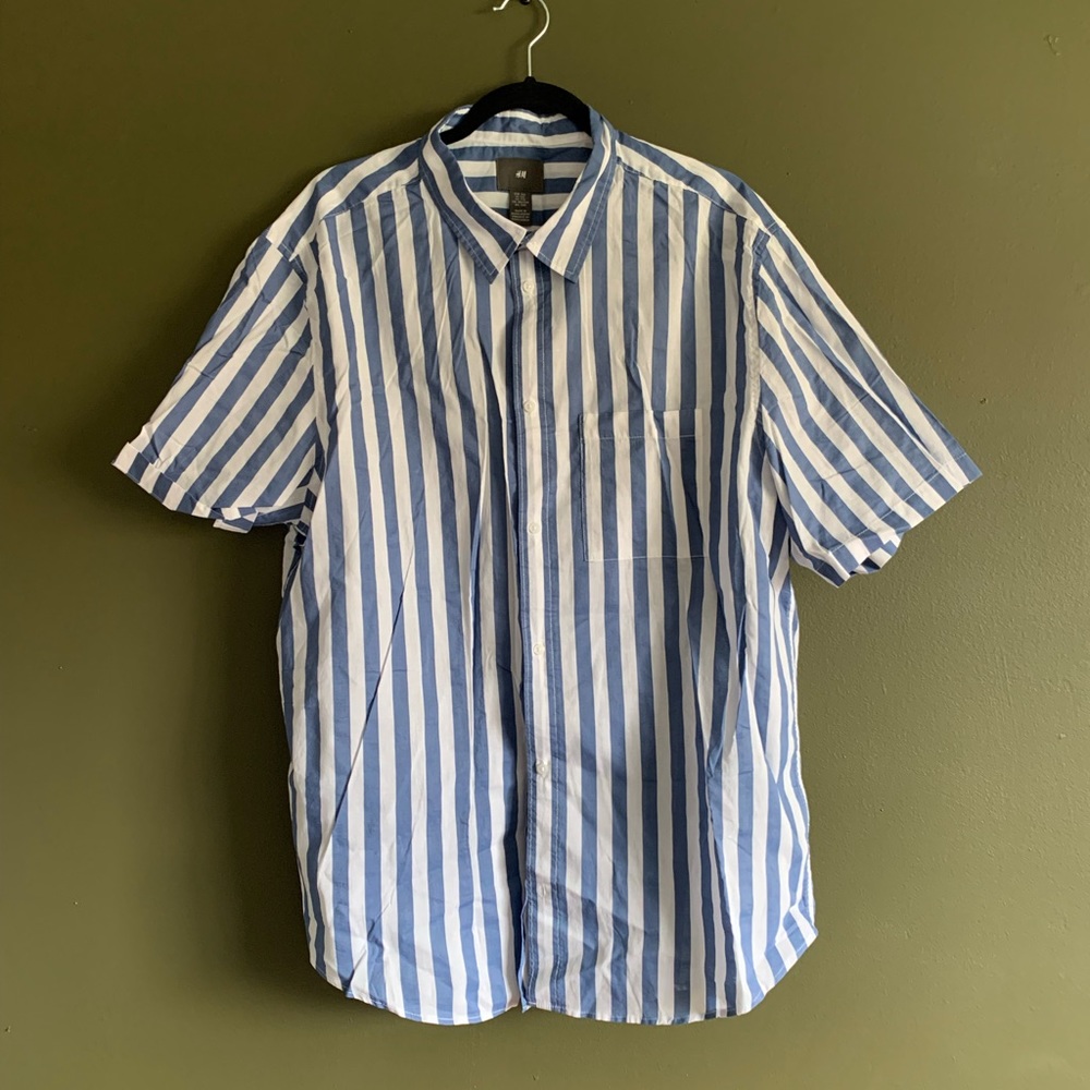 H&M Short Sleeved Button Down